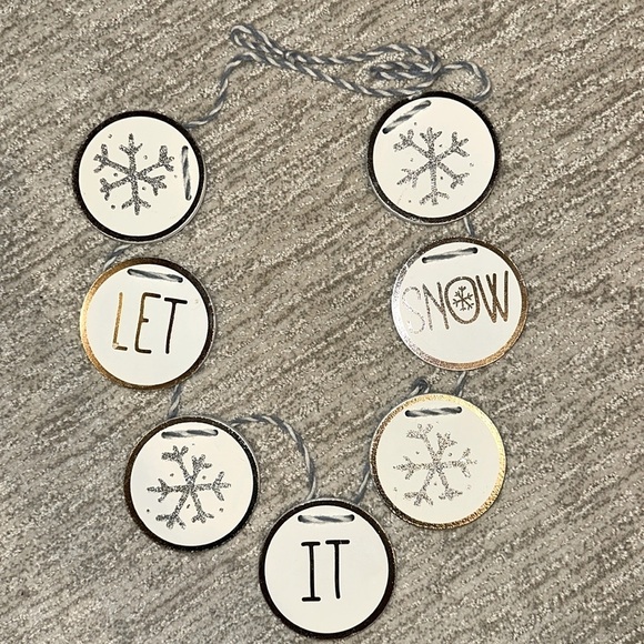 Let It Snow Banner - Picture 1 of 2